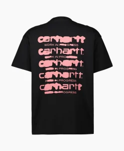 Carhartt Wip T-Shirt S/S Ink Bleed Organic Cotton Zwart