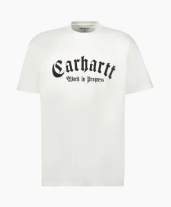 Carhartt Wip T-Shirt S/S Onyx Organic Cotton Wit