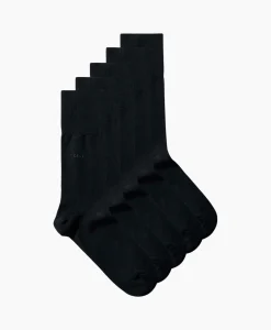 Cdlp Sokken 5-Pack Mid Bamboo Zwart