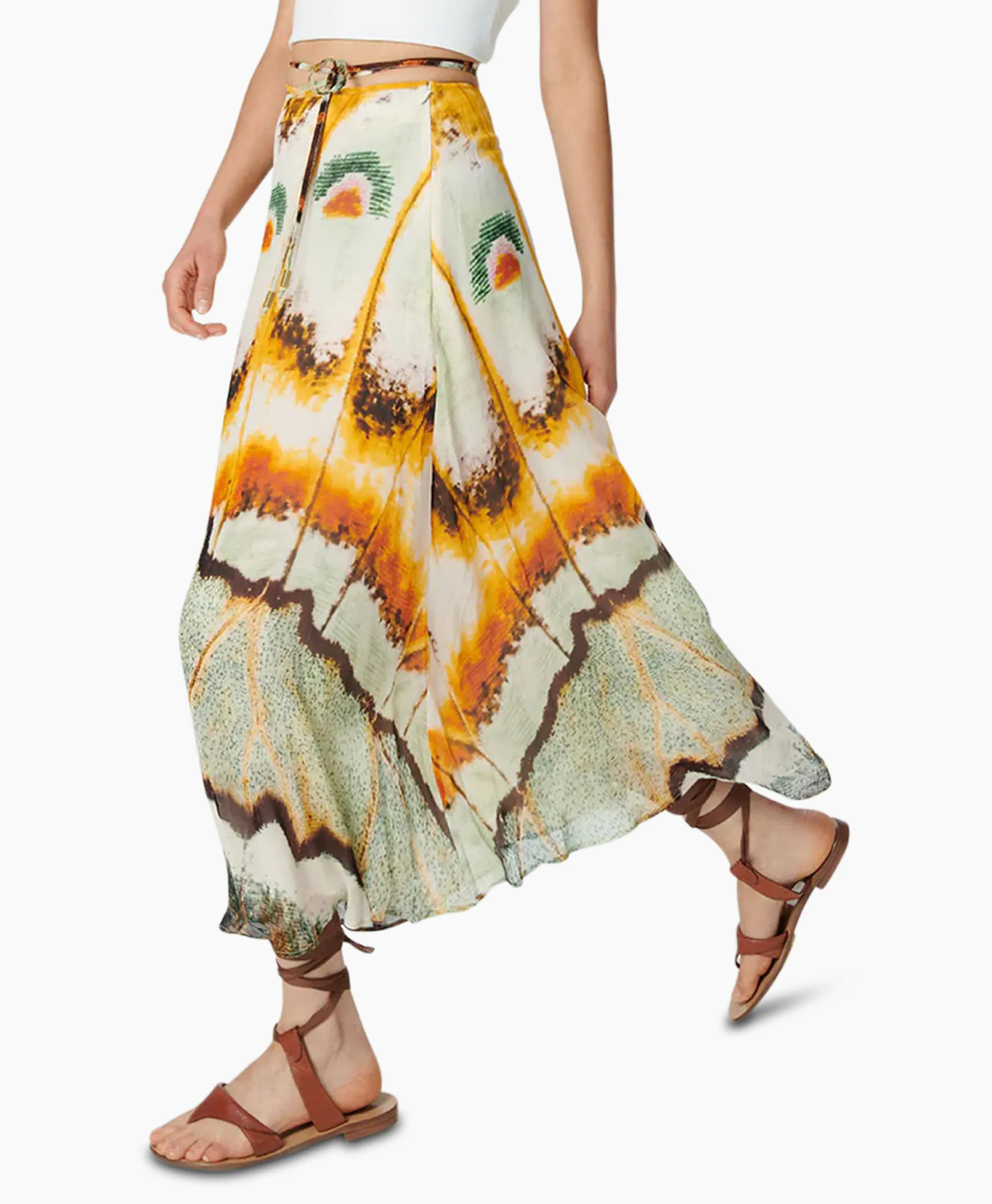 Chufy Maxi Rok Jasmine Geel