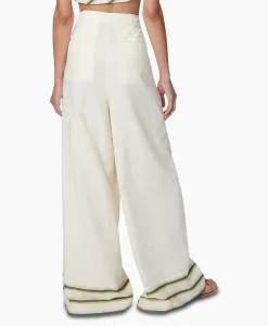 Chufy Pantalon Okra Ecru