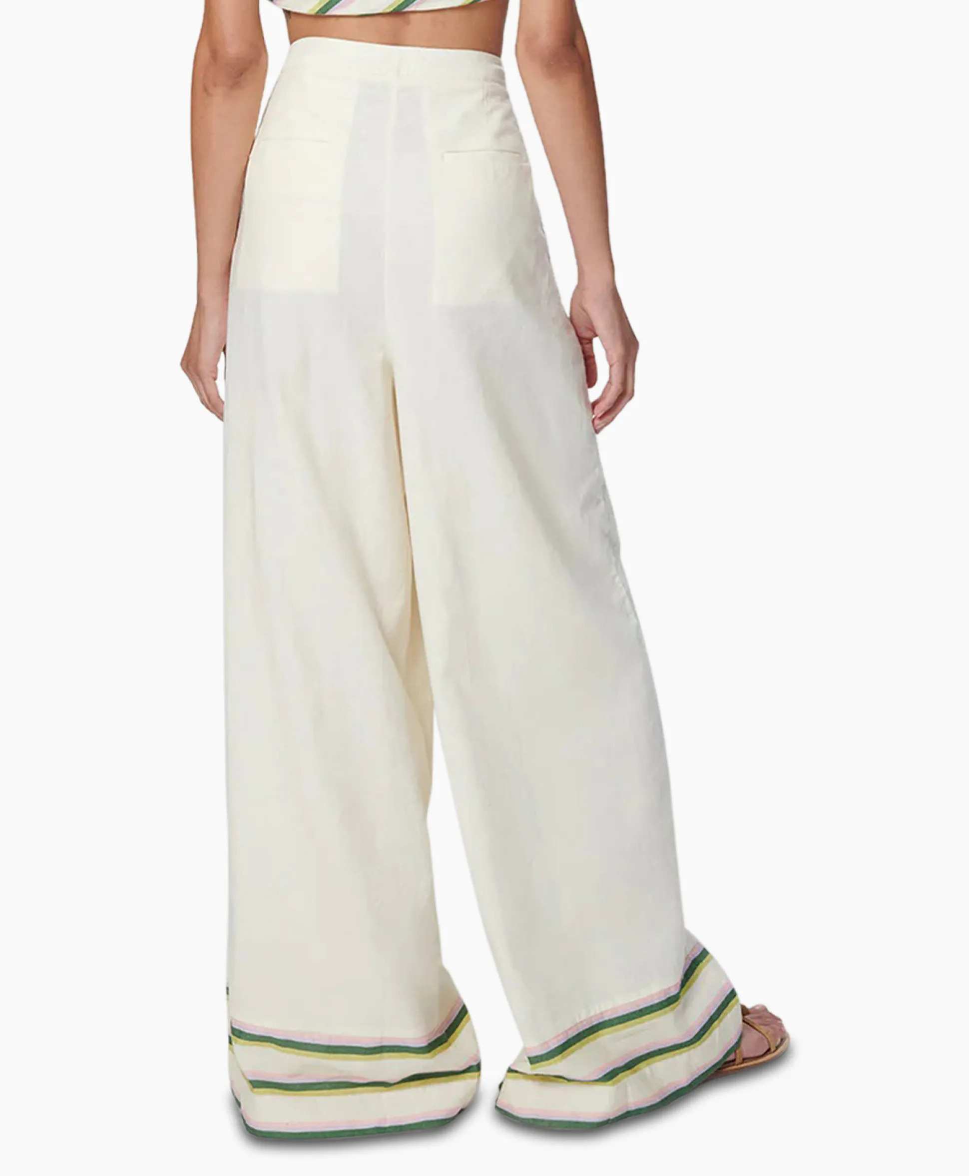 Chufy Pantalon Okra Ecru