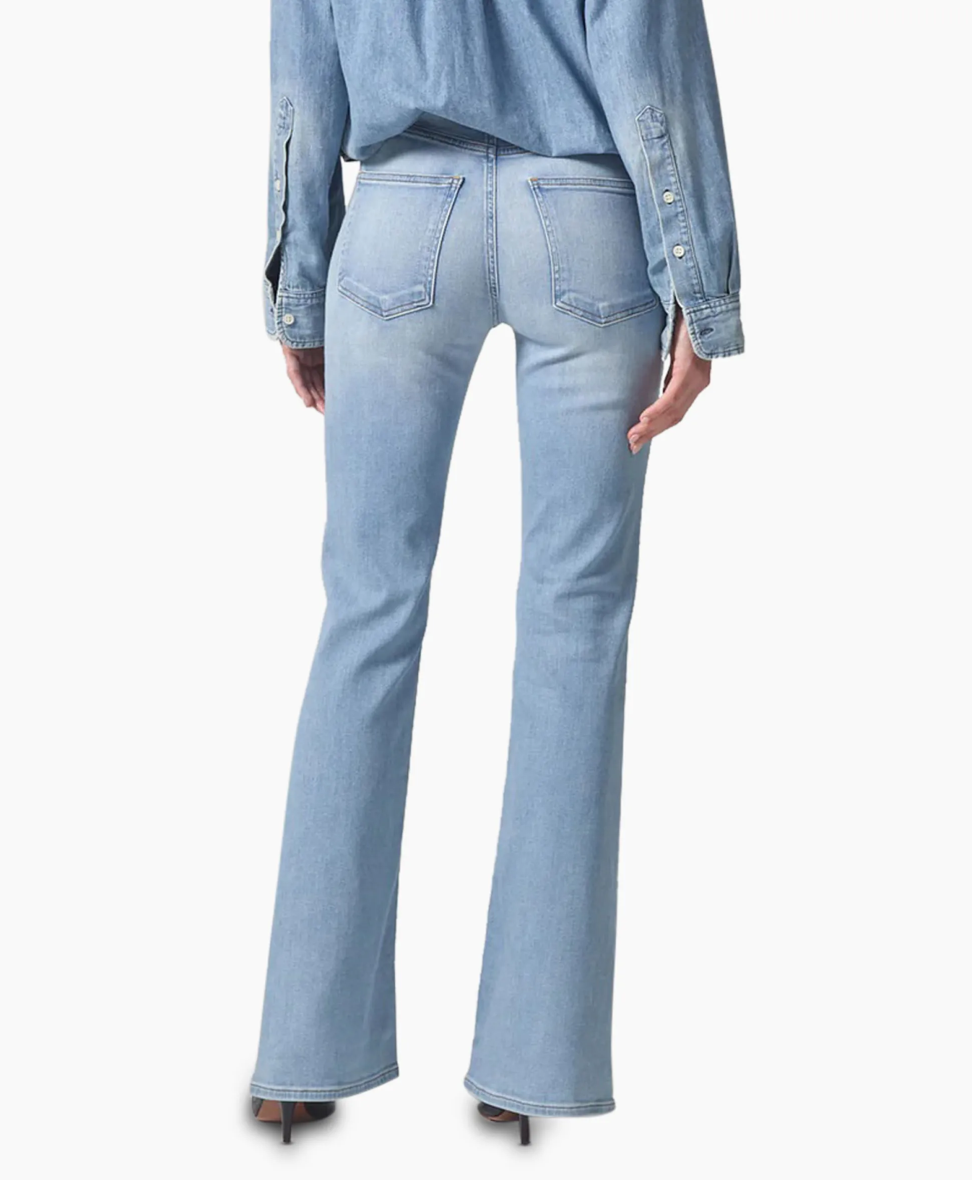 Citizens Of Humanity Flared Broek Isola Flare Blauw