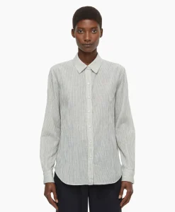 Closed Blouse Long Sleeve Ecru