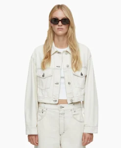 Closed Jack Boxy Denim Off White