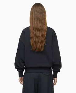 Closed Pullover Basic Zwart