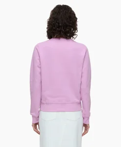 Closed Pullover Fitted Pink