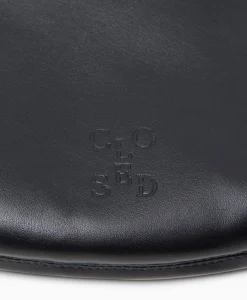 Closed Schouder / Hand Tas Half Moon M Zwart