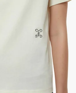 Closed T-Shirt Korte Mouw Basic Ecru