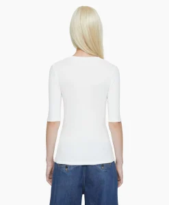 Closed T-Shirt Korte Mouw Crewneck Short Sleeve Off White
