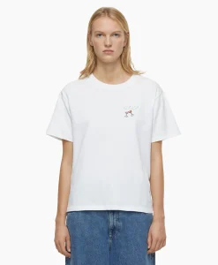 Closed T-Shirt Korte Mouw Printed Wit