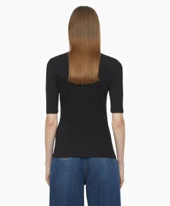 Closed T-Shirt Korte Mouw Crewneck Short Sleeve Zwart