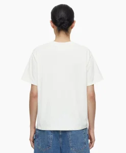 Closed T-Shirt Korte Mouw Printed Ecru