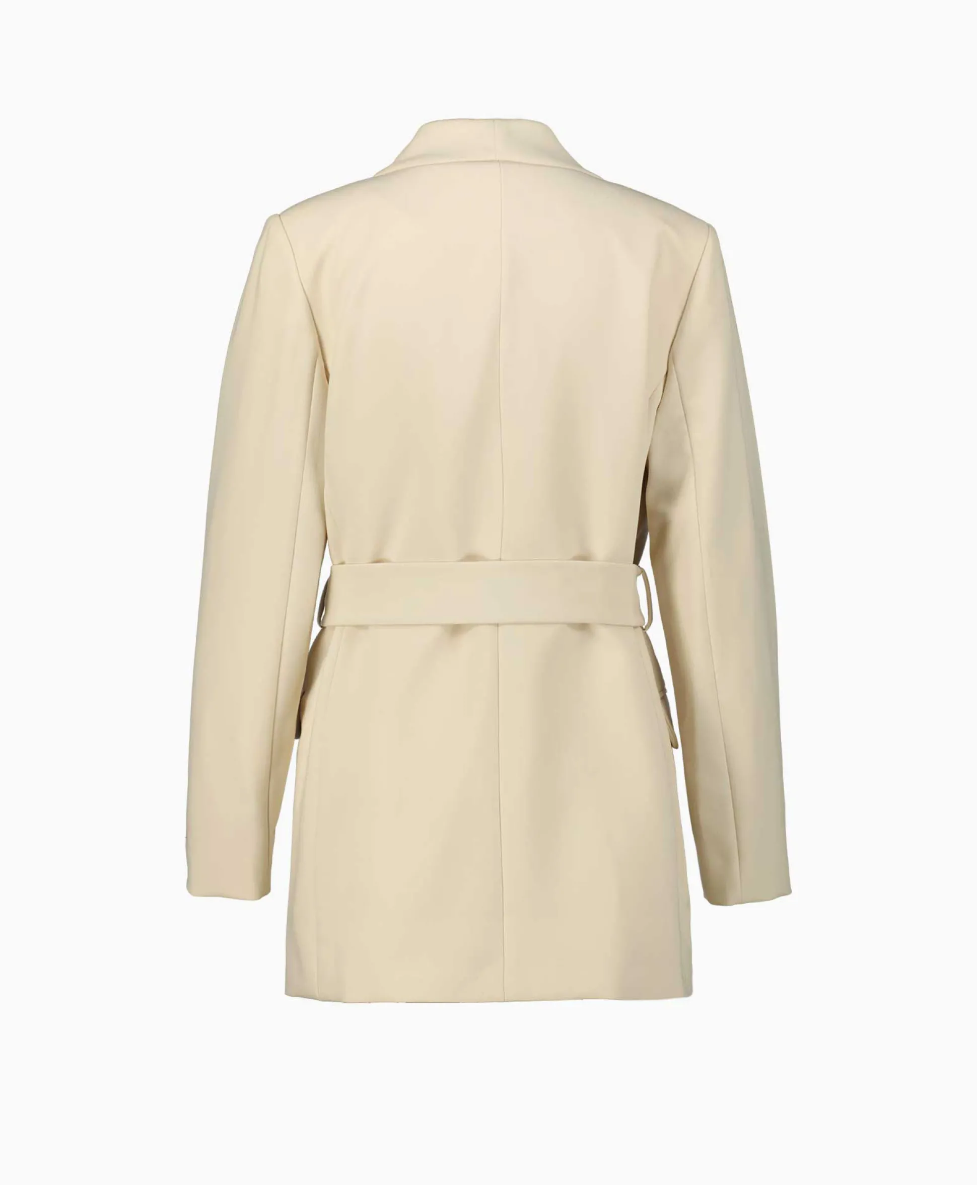 Co'Couture Blazer Volacc Belt Bruin