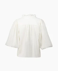 Co'Couture Blouse Sueda Puff Wit