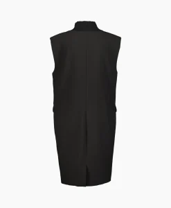 Co'Couture Mini Jurk Volacc Rib Turtleneck Zwart