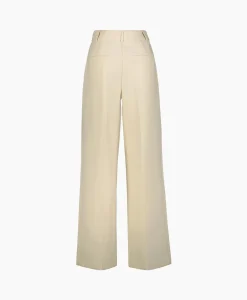 Co'Couture Pantalon Vola Long Pleat Beige