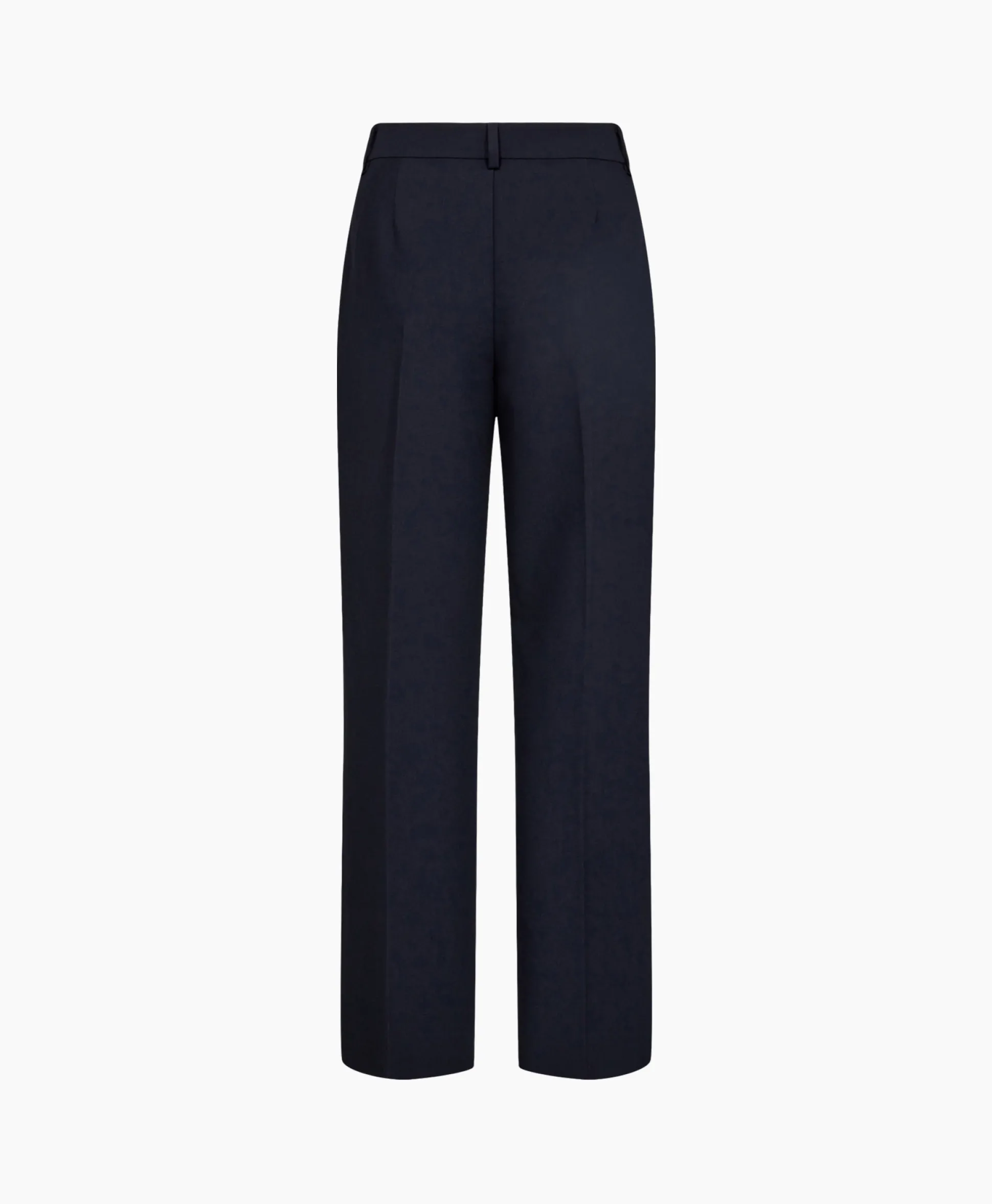Co'Couture Pantalon Vola Wide Donker Blauw