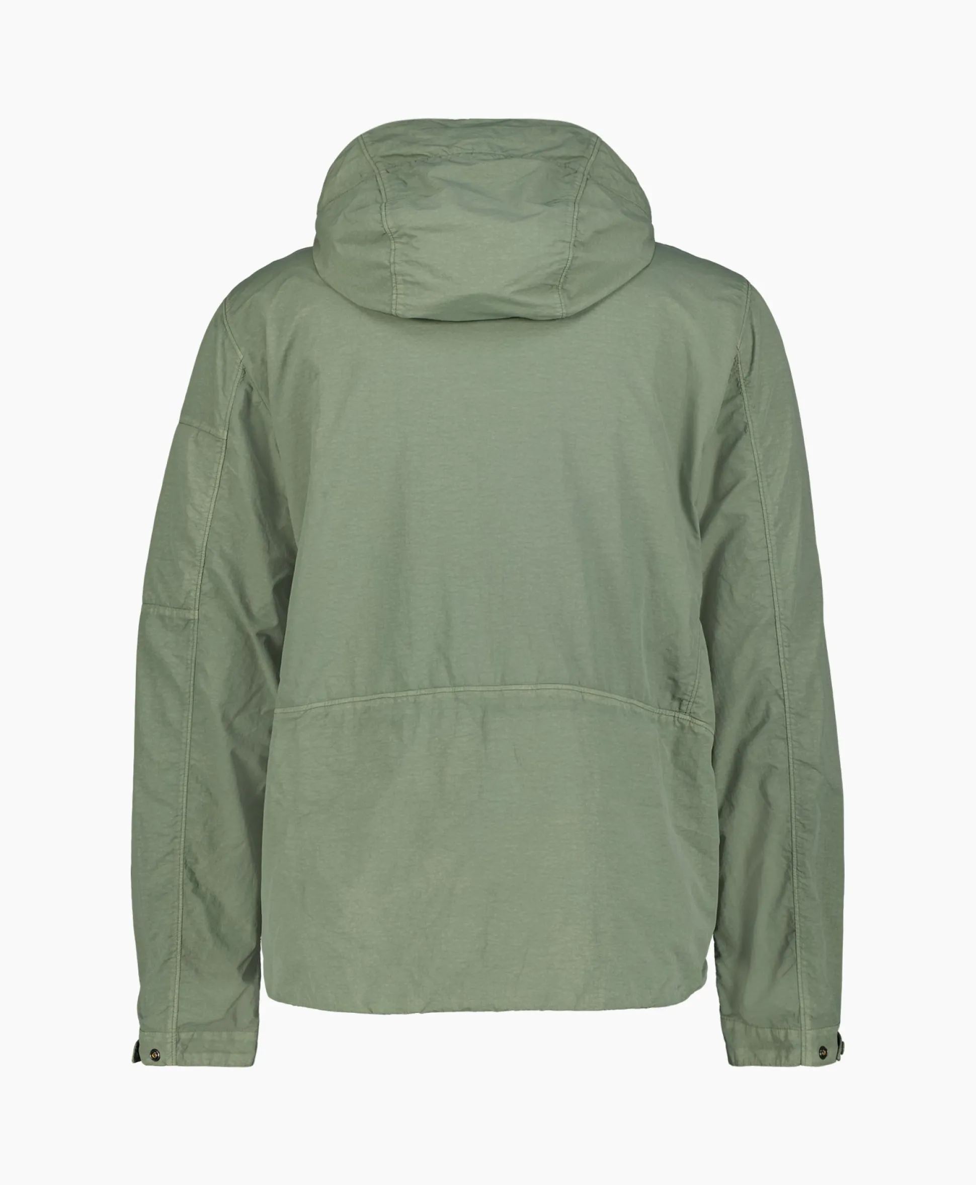 Cp Company Jack Flatt Nylon Reversible Hooded Groen