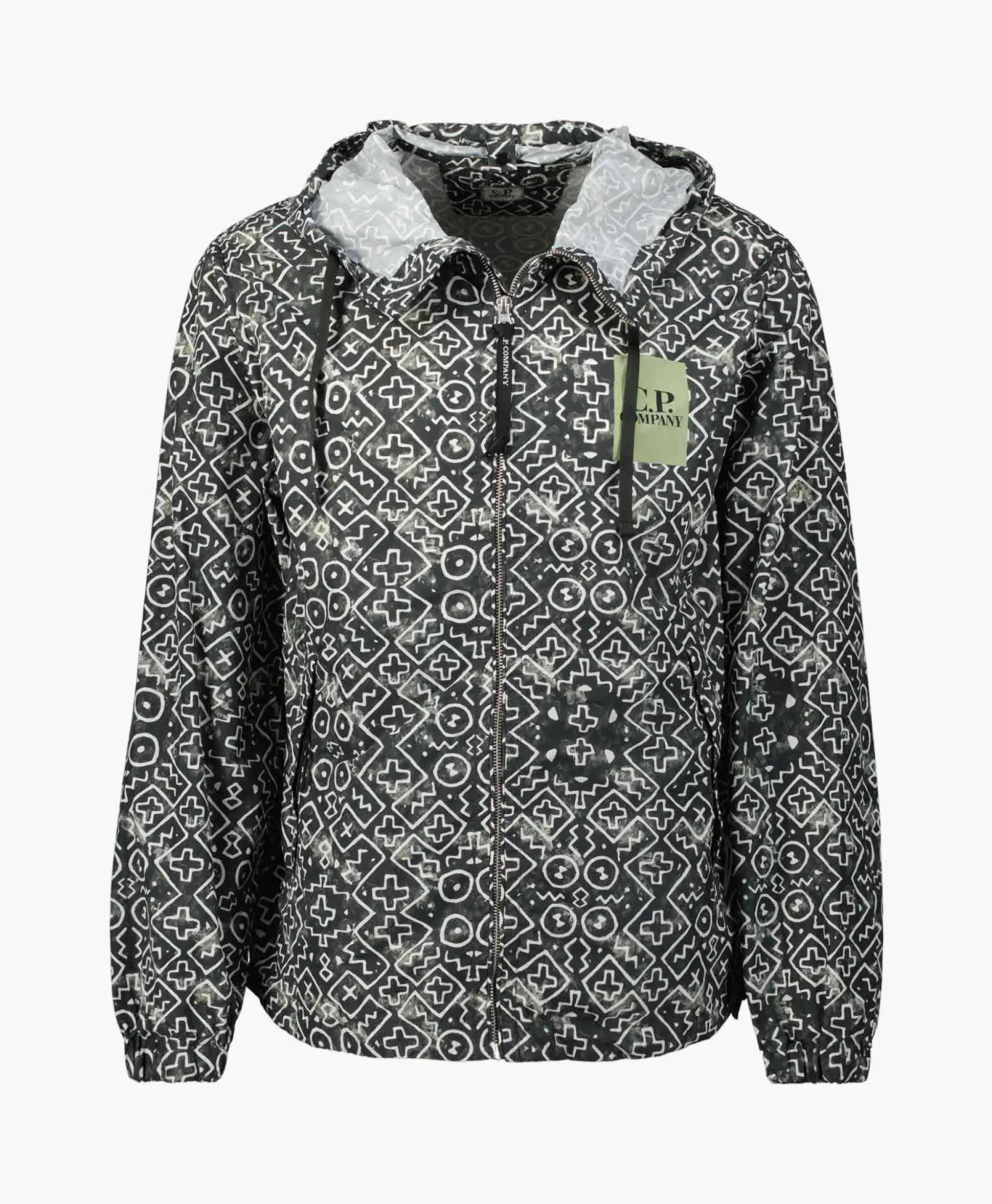 Cp Company Jack Flatt Nylon Inca Goggle Groen