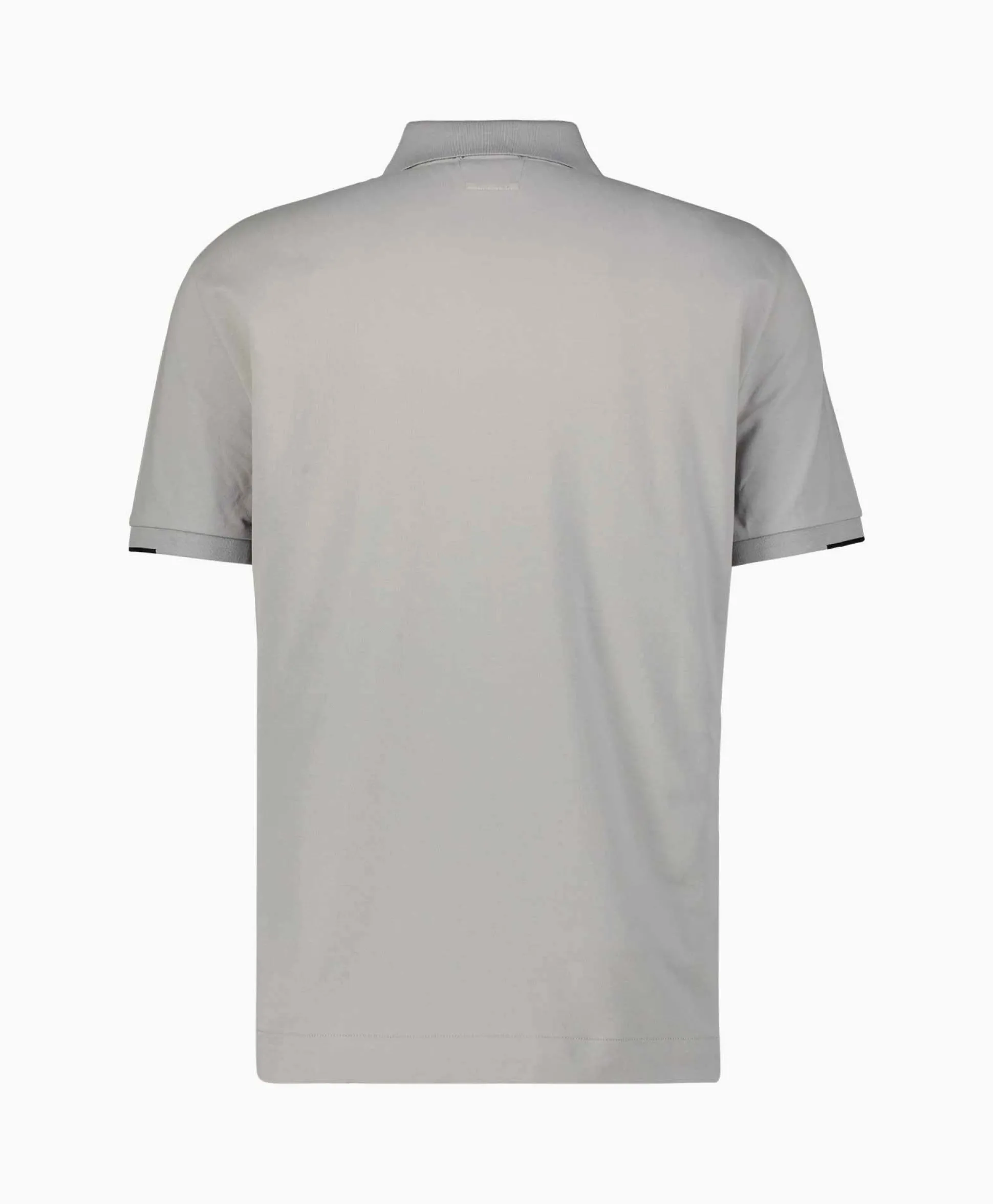 Cp Company Polo Metropolis Stretch Piquet Grijs