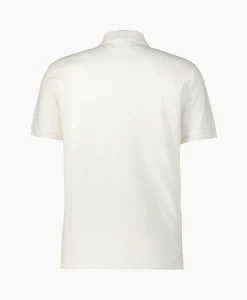 Cp Company Polo Stretch Piquet Regular Wit