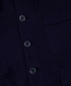 Cp Company Vest B Hooded Jacket Donker Blauw