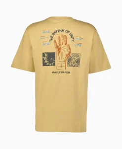 Daily Paper T-Shirt Korte Mouw Identity Beige