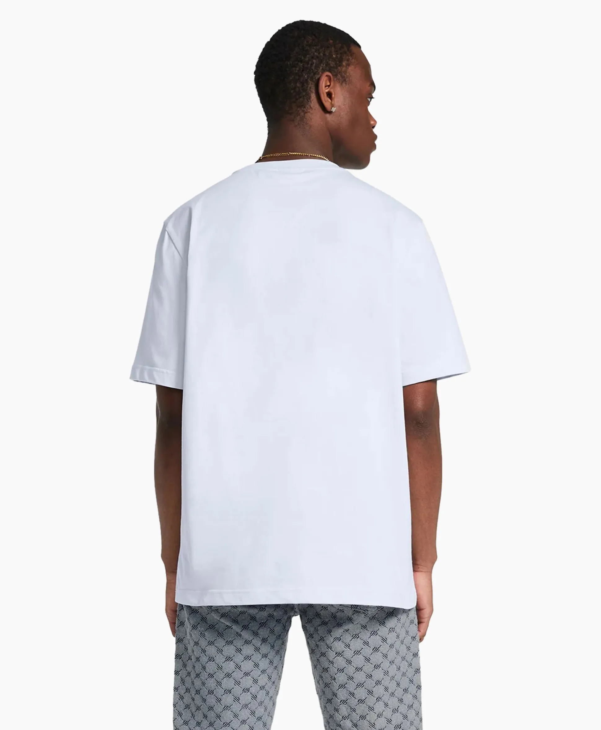 Daily Paper T-Shirt Korte Mouw Circle Licht Blauw