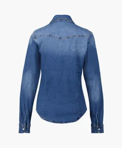 D'Arc Blouse Campo Blauw