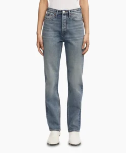 Denham Jeans Suki Ab Off White