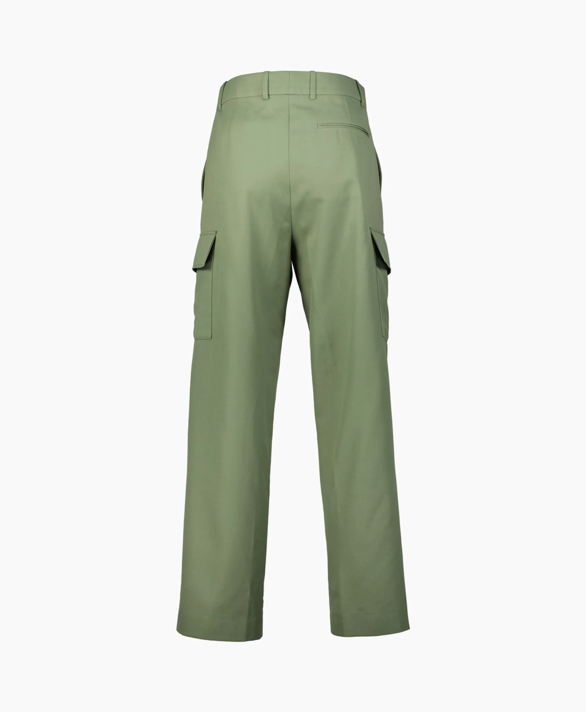 Drole De Monsieur Le Pantalon Crago Laine Groen