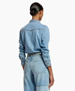 Essentiel Antwerp Blouse Fairchild Blauw