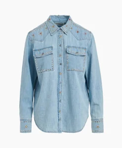 Essentiel Antwerp Blouse Fairchild Blauw