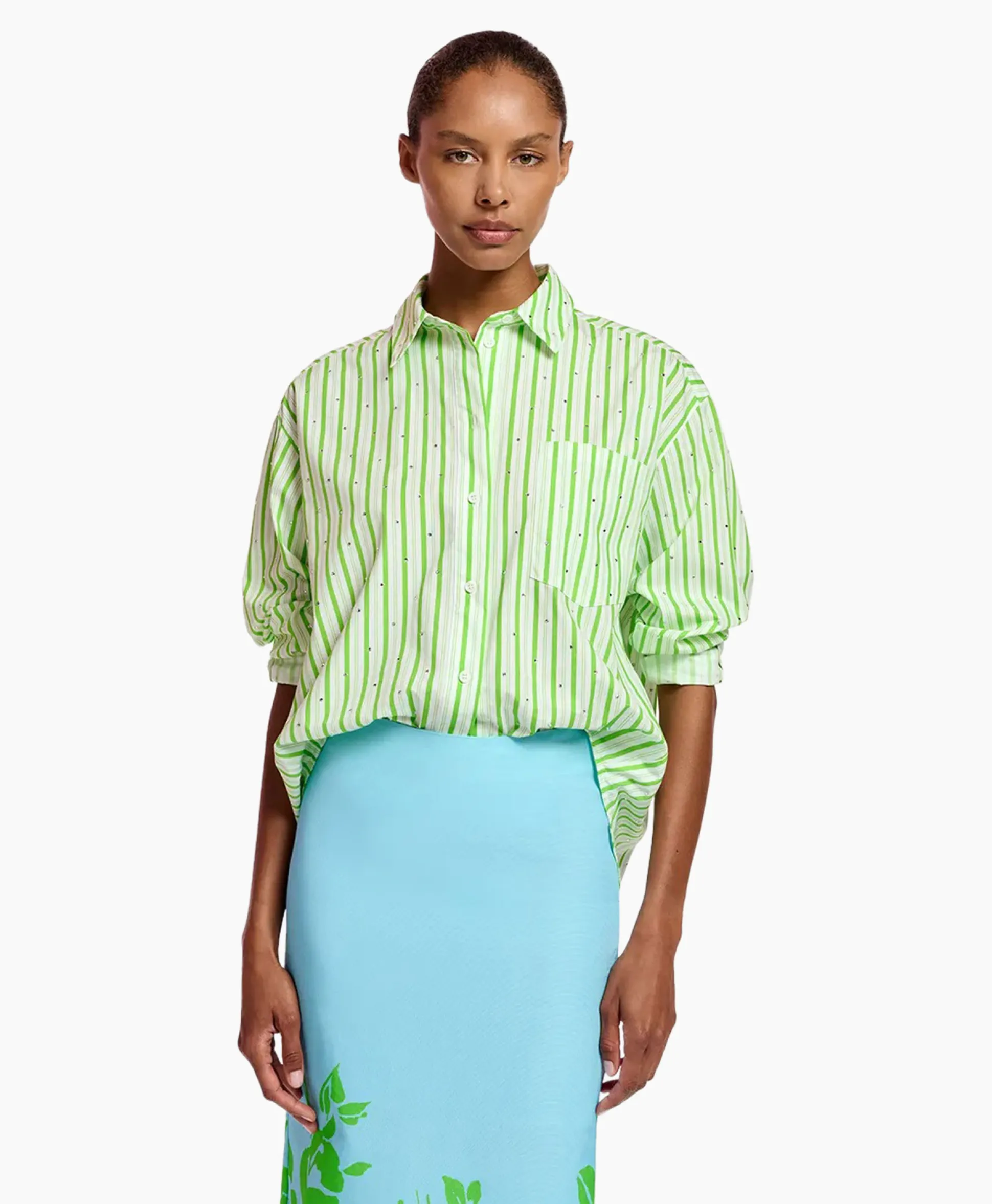 Essentiel Antwerp Blouse Fevertree Groen
