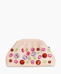 Essentiel Antwerp Clutch Finestones Off White