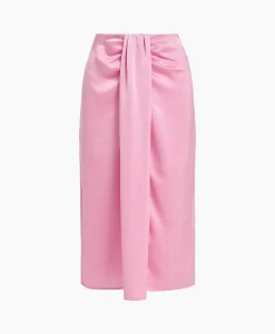Essentiel Antwerp Midi Rok Fondue Pink