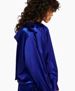 Essentiel Antwerp Top Esatin Blauw