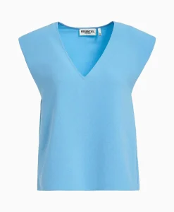 Essentiel Antwerp Top Falling Blauw
