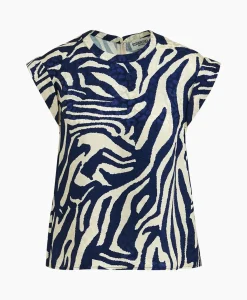Essentiel Antwerp Top Feebee Blauw