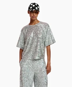 Essentiel Antwerp Top Ferras Zilver