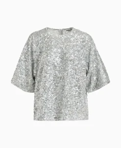 Essentiel Antwerp Top Ferras Zilver