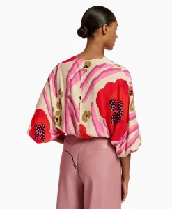 Essentiel Antwerp Top Flowerpower Off White