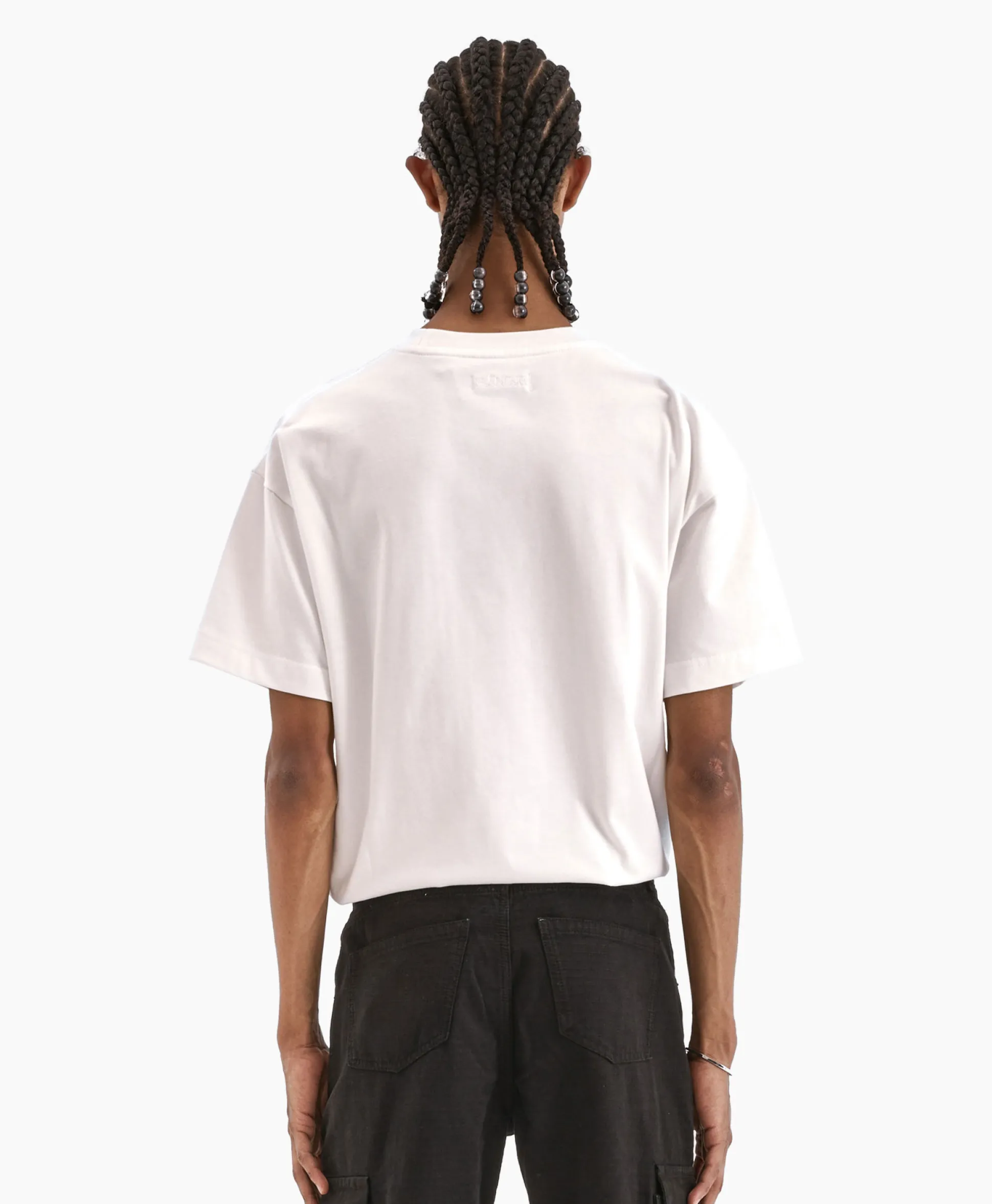 Flaneur T-Shirt Korte Mouw Essential Wit