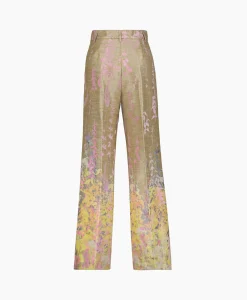 Forte_Forte Pantalon Heaven Jacquard Rose