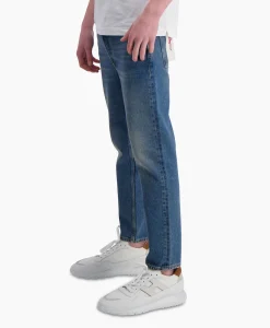 Golden Goose Broek Golden M's Happy Medium Stone Washed Blauw