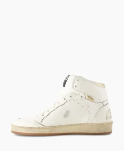 Golden Goose Sneaker Sky Star Nappa Upper Laminated Wit