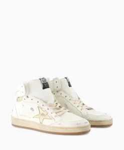 Golden Goose Sneaker Sky Star Nappa Upper Laminated Wit