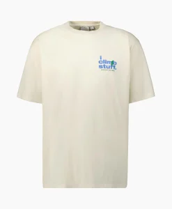 Gramicci T-Shirt Korte Mouw Climb Stuff Beige