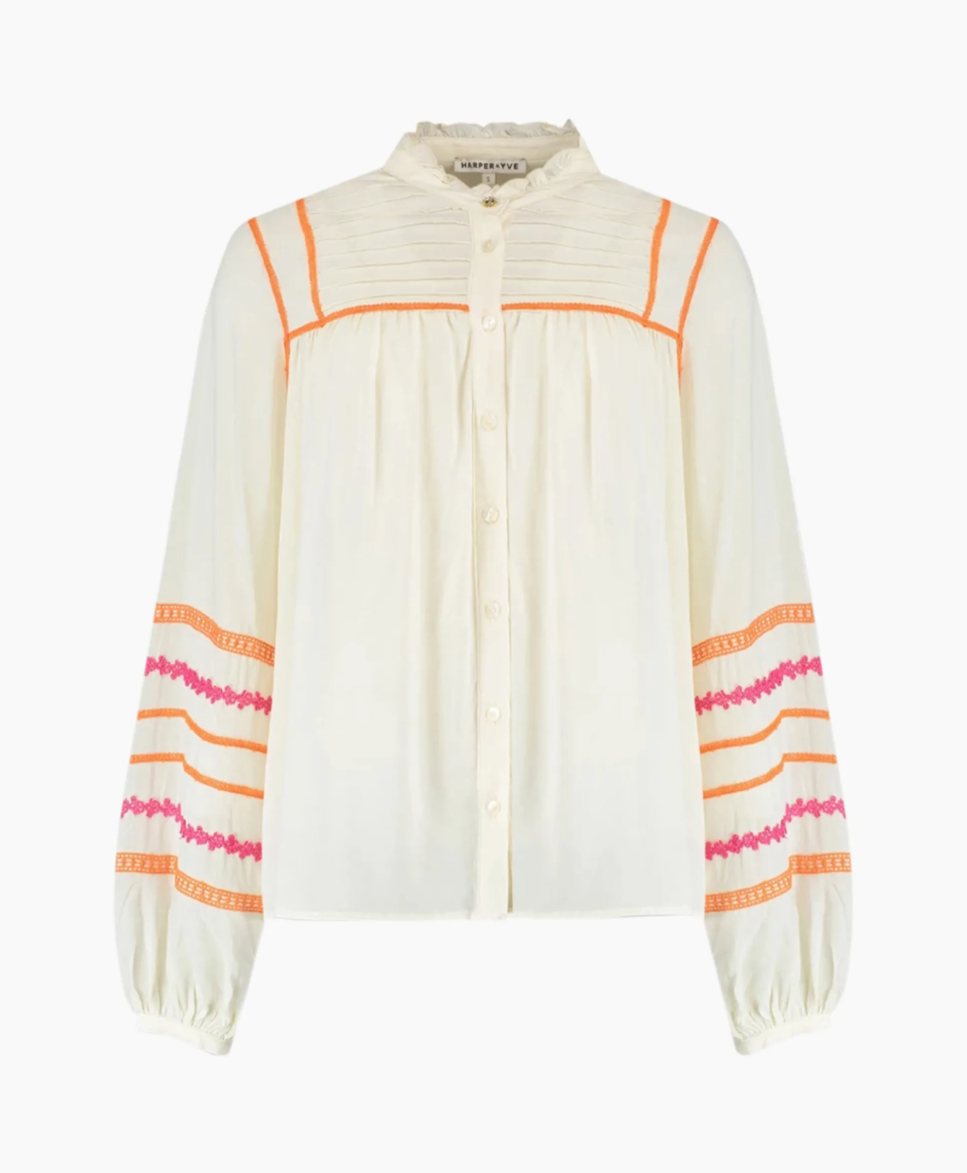 Harper & Yve Blouse Taylor-Ls Off White